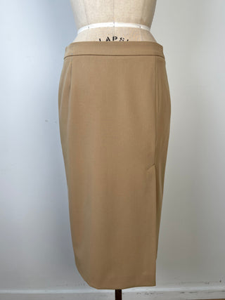 Washable almond midi skirt (8)