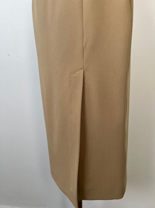 Washable sand midi skirt (8)