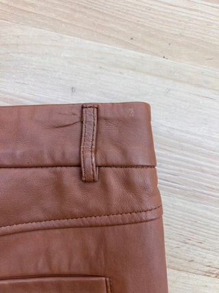 Cognac leather trousers (6)