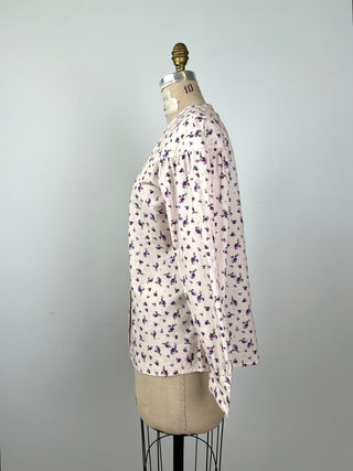 Blouse rosée de violettes (6)