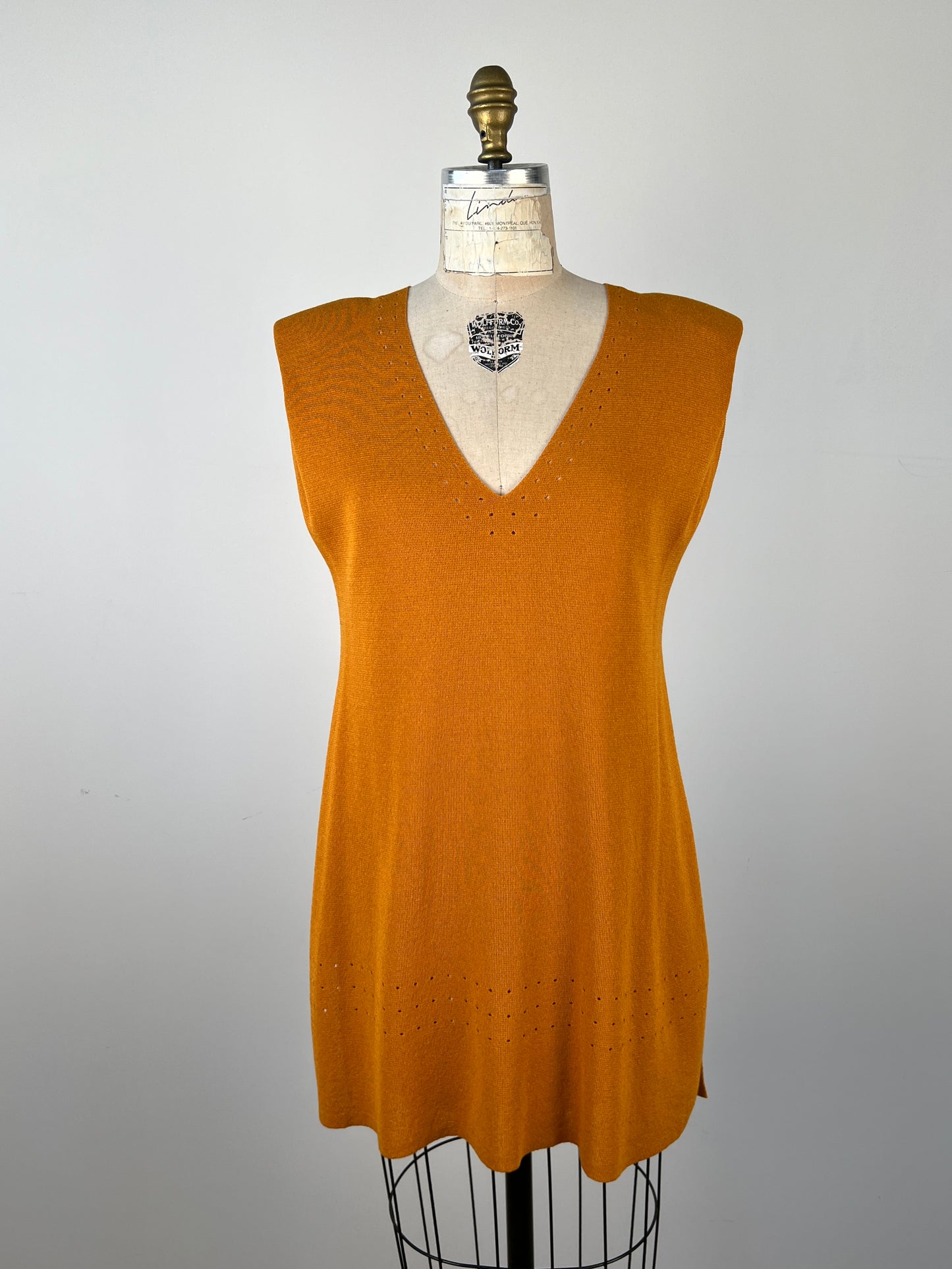 Tunique évasée en tricot marigold (6)