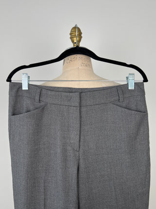 Heather gray tailored cigarette pants (10)