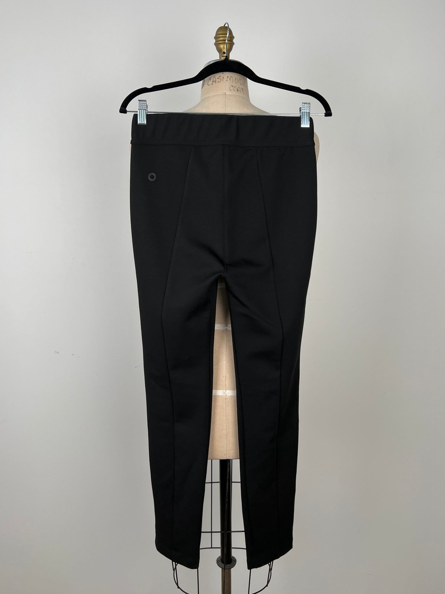 Pantalon legging taille haute noir (4 à 10)