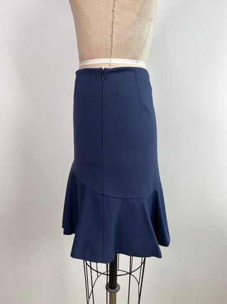 Washable blue ruffled skirt (4/6)