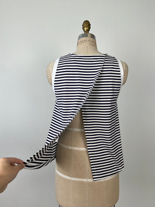 Cross-back sailor top (6)