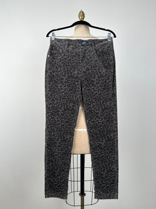 Grey velvet leopard pants (8)