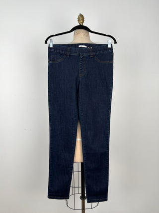 Washable blue denim legging pants (28)