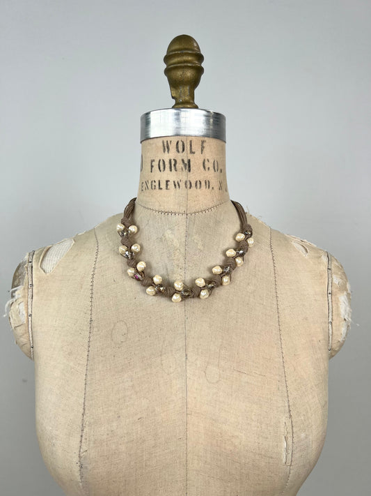 Collier Perles & Ficelles - Stella