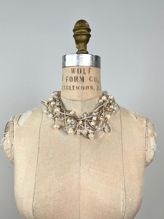 Collier Perles & Ficelles - F