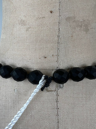 Ebony tassel necklace