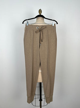 Pantalon jogger café latte lavable (6)