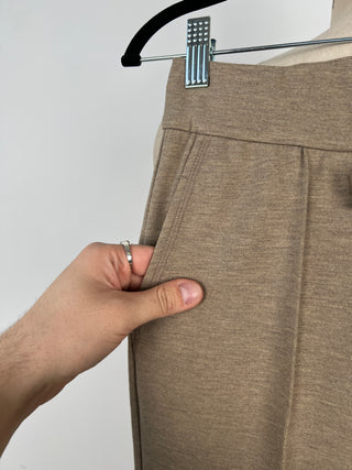 Washable coffee latte jogger pants (6)