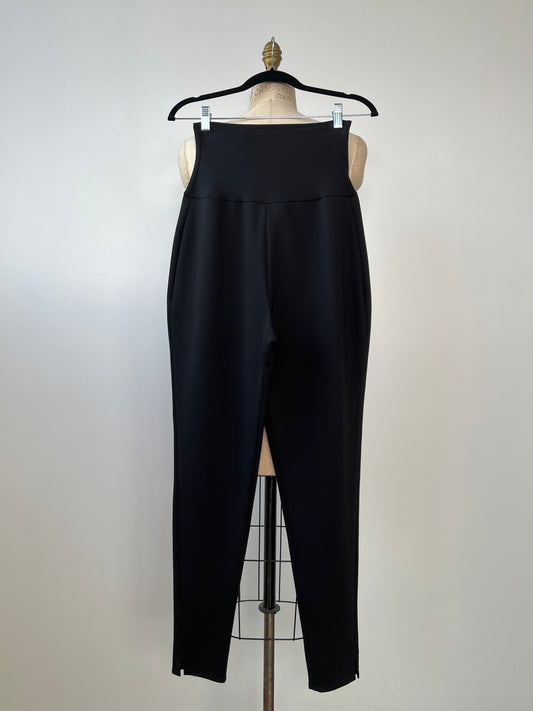 Pantalon ballon à taille haute coupe extensible noir (XS/S)