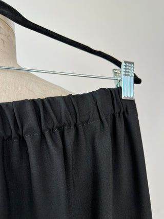 Black cropped straight pants (XS-SL-XL)