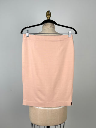 Powder pink pencil skirt (S)