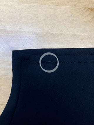 Pantalon legging ballon à taille haute noir (XS/S)