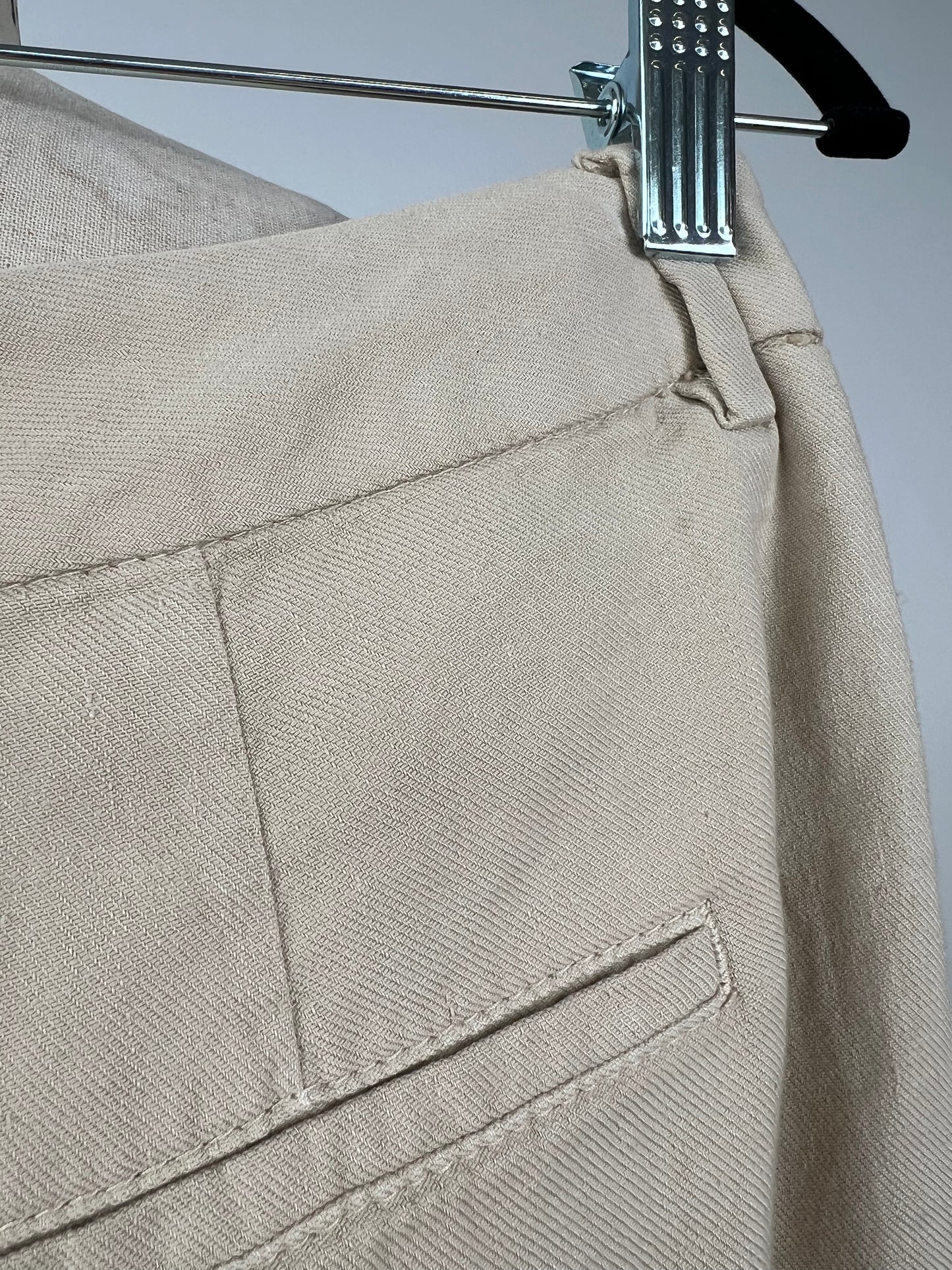 Pantalon sable en sergé de lin et coton (8)