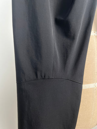 Black Microfiber Legging Pants (4)