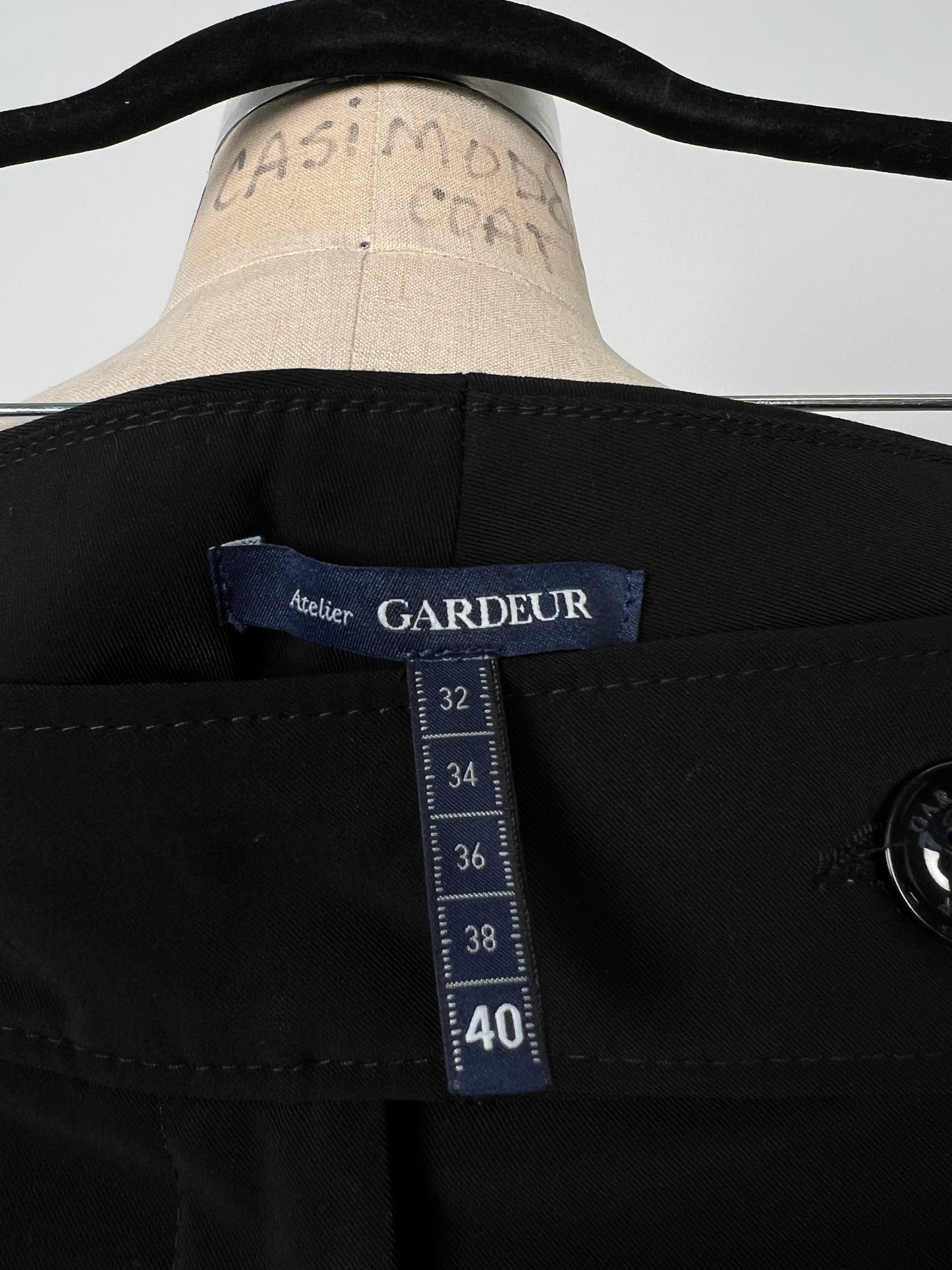 Pantalon tailleur noir droit IMP* (10)