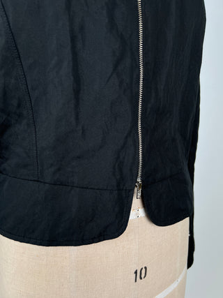 Black chic biker jacket (XS)