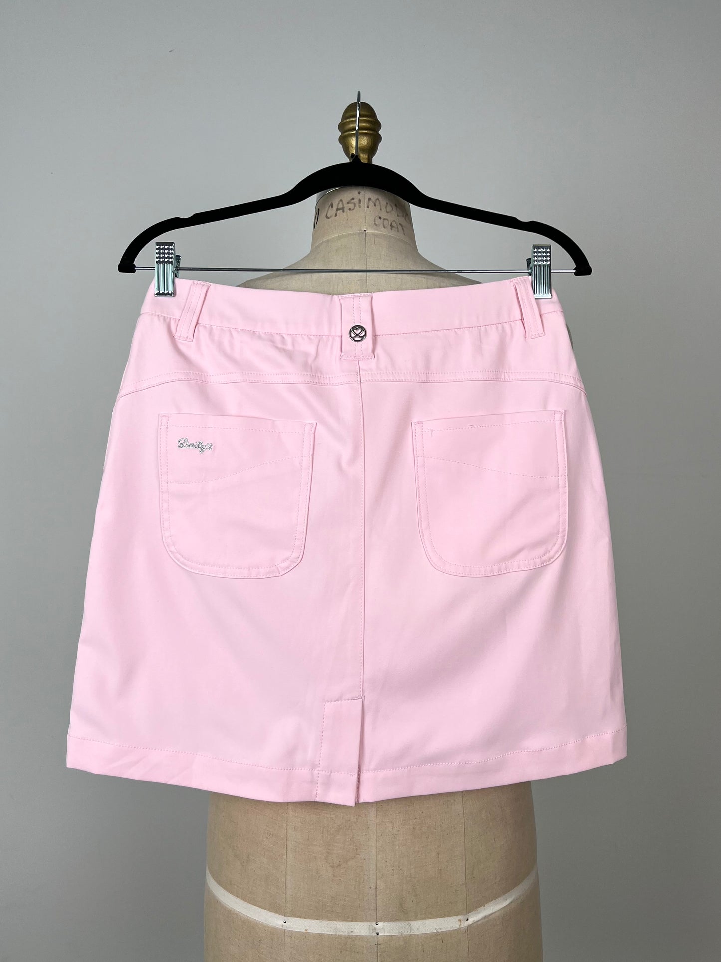 Jupe / short en microfibre rose poudre (4 à 8)