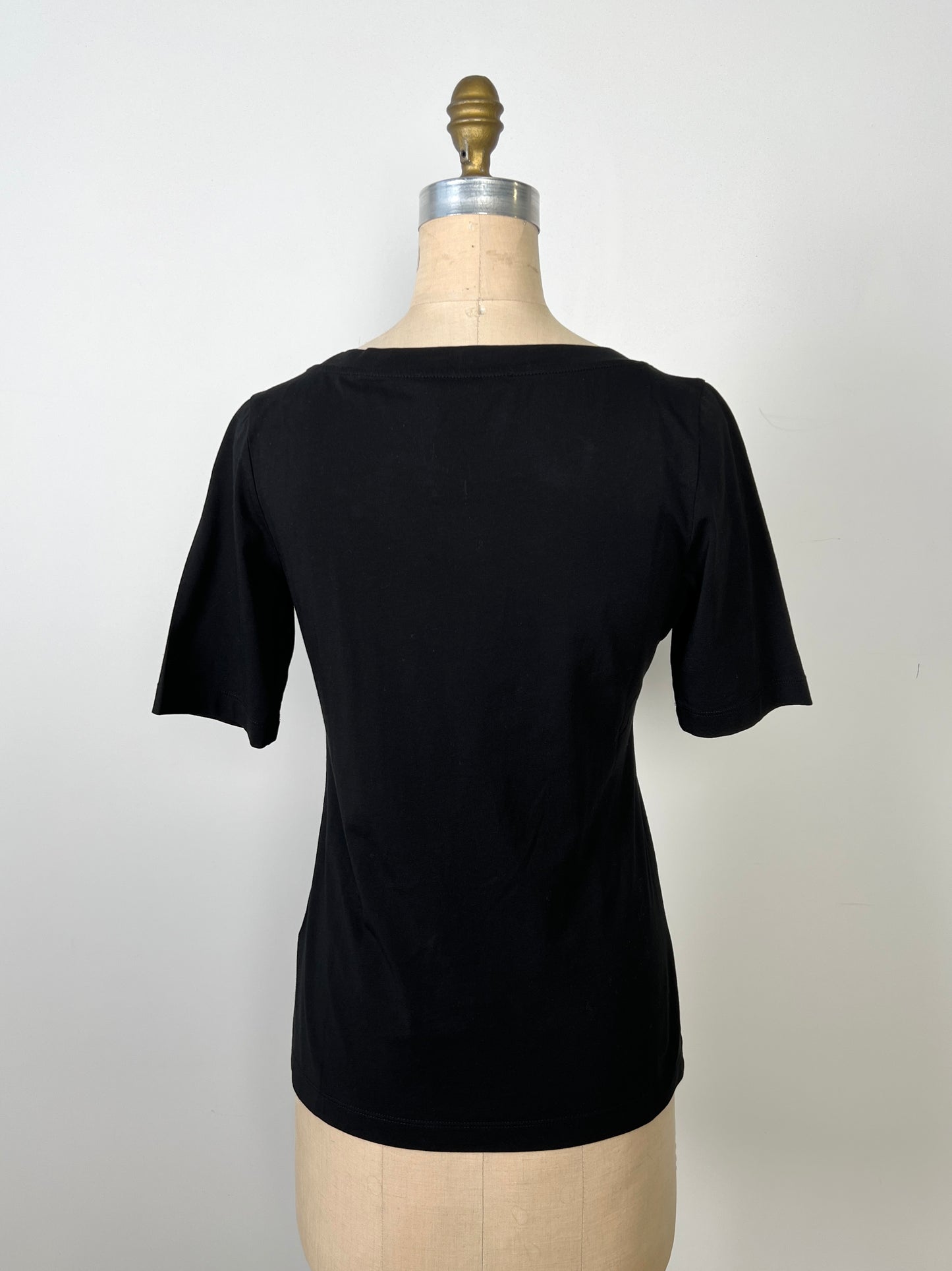 T-shirt noir NOW OR NEVER (S)