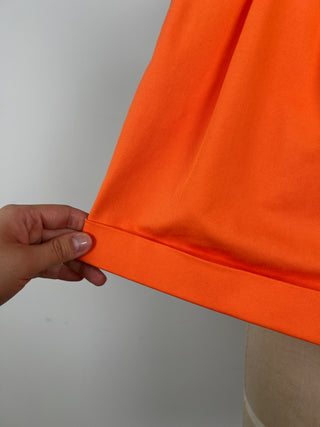 Short tailleur orange (4)