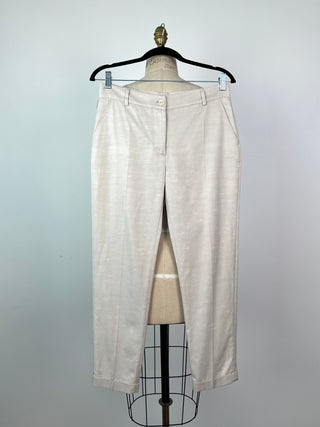 Ivory woven washable pants (4+6)