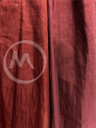 Pantalon en lin techno rouge vin (XS à M)