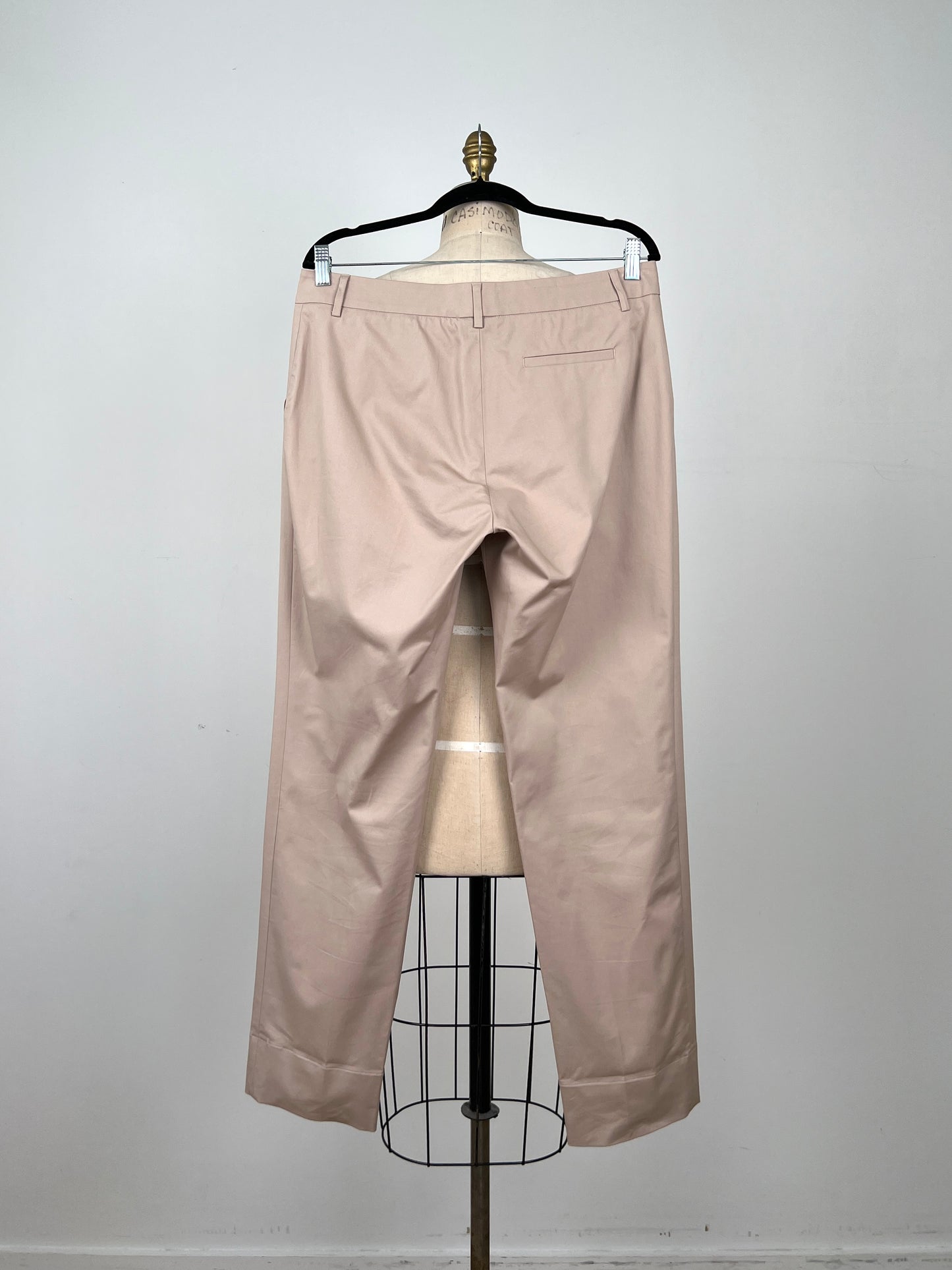 Pantalon en toile  sable (8+12)