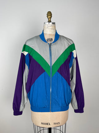 Veste 80s en microfibre satinée lavable (6)