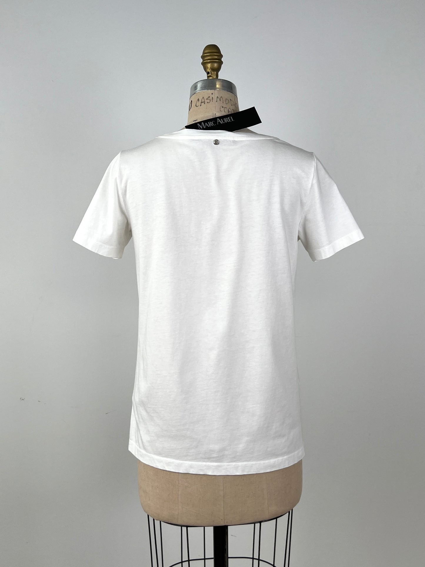 T-shirt crème "Weeeekend" IMP* (6)