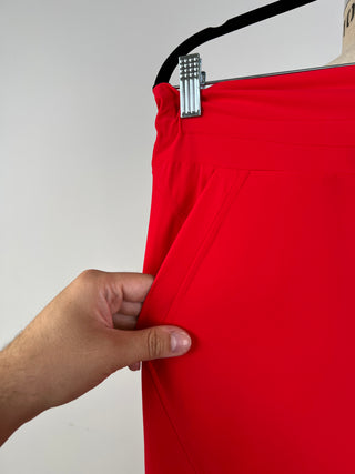 Blood Orange Microfiber Jogger Pants (M)