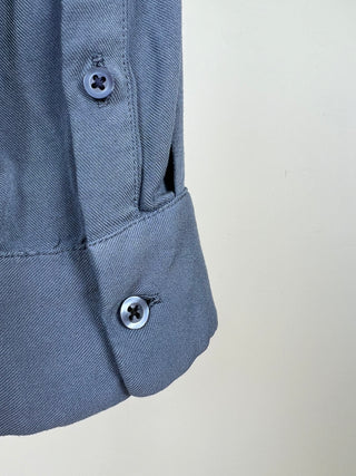 Ultra Soft Slate Blue Blouse (6 &amp; 10)