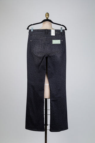 Pantalon en denim léopard noir (6 à 14)