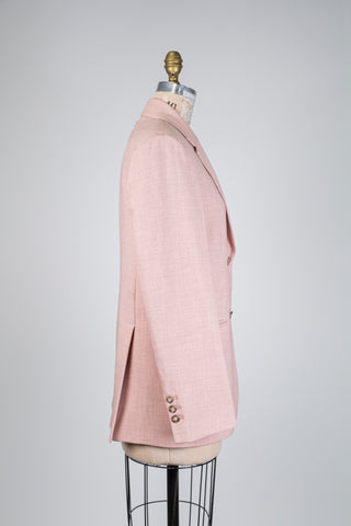 Veste tailleur rose chiné (4+8)