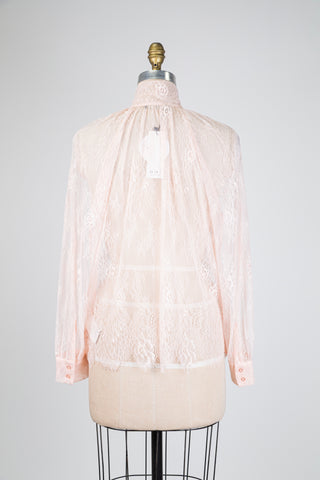 Pink lace blouse (4-14)