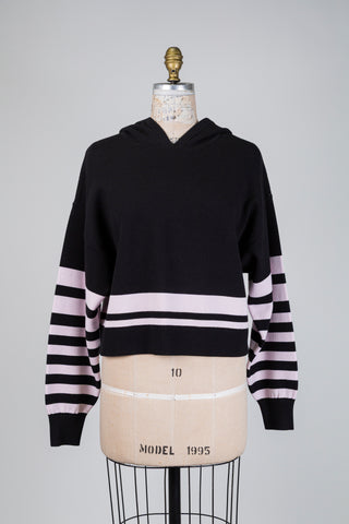 Reversible black and pink hoodie (S/M)
