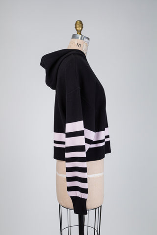 Reversible black and pink hoodie (S/M)