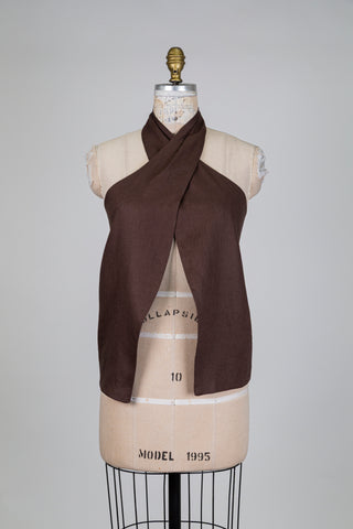 Haut brun espresso modulable (S)