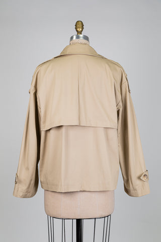 Trench boxy beige (S+)