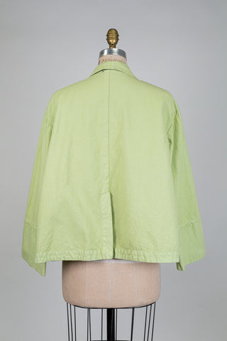 Blazer oversized vert limette (S+)