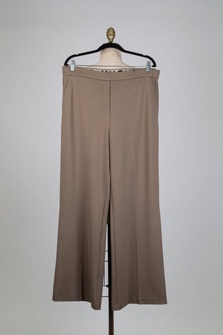 Pantalon tailleur confo-chic taupe (6-8-12-14)