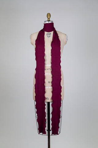 Baby scarf XXL plum softness