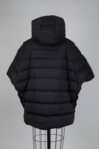 Veste doudoune noire à manches évasées (8+)