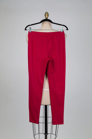 Pantalon legging rose framboise (S)