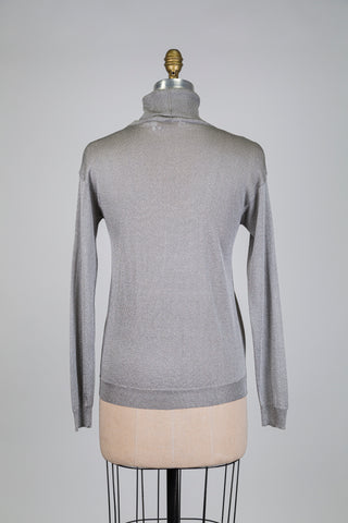 Chandail col roulé argent (6)