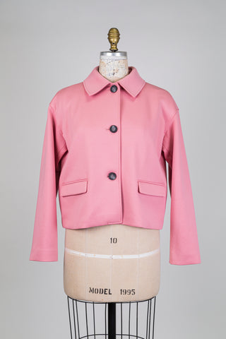 Veste "boxy" rose tout-aller (8+10)
