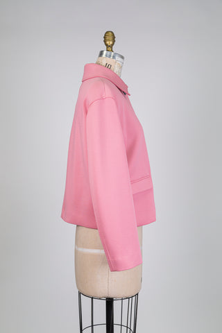 Veste "boxy" rose tout-aller (8+10)