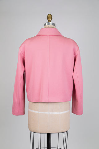 Veste "boxy" rose tout-aller (8+10)